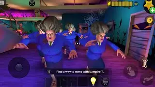 Troll miss T every day - Scary Teacher 3D (Mod Menu ) , gameplay android/ ios
