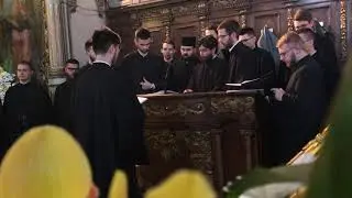 Вечерња на Пасху, Саборна црква, Нови сад 2019.