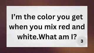COLOUR RIDDLES CHALLENGE NO.1|RIDDLES TO TEST YOUR BRAIN! 🧠🔍|ULTIMATE RIDDLE CHALLENGE