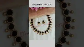 Terracotta Choker Set #trendingshorts #shorts #terracottajewellerymaking #handmade #clay #terracotta