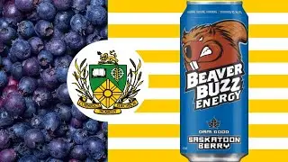 Beaver Buzz Saskatoon Berry Energy Drink Tasting