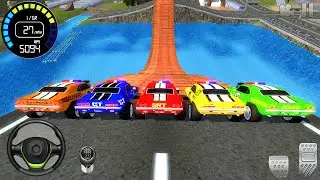 Mega Ramp Car Stunts Racing Track 3D - Impossible Sport Car Racing Simulator - Android GamePlay #2
