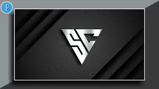 How To Make Monogram Logo in Pixellab || Letter S+C Logo Design