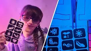 &pound;1 face painting ASMR