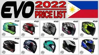 EVO Helmet Price List Philippines 2022 (Part 2 - Half Face, Modular & Dual Sport)