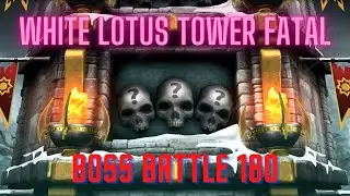 MK Mobile White Lotus Tower Fatal Boss Battle 180