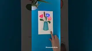 DIY &ldquo;Summer flowers&rdquo; interactive card. Easy & fun paper electronics project  #chibitronics