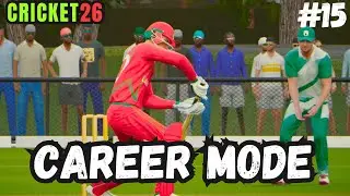 CAREER MODE LIVE IN CRICKET 26 | EPISODE 15