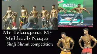 MR TELANGANA MR MEHABOOB NAGAR SHAFI SHAMI COMPETITION 2024🏆❤️