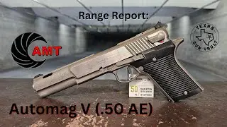Отчет о стрельбе: пистолет AMT (Arcadia Machine & Tool) Automag V (.50 Action Express)