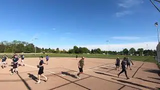 Purple Cobras Vs York Food & Drink: Game1 Part 01 (Ann Arbor Rec&Ed Slow Pitch Softball Summer '25)