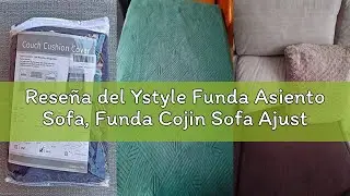 Rese&ntilde;a del Ystyle Funda Asiento Sofa, Funda Cojin Sofa Ajustable, Funda Sofa Cojines Separado, Funda