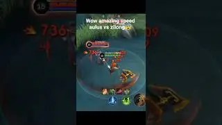 Wow amazing speed aulus vs zilong #mobilelegends #mlbb #mobilelegendsbangbang #gaming