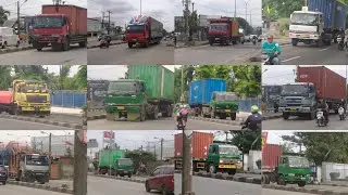 Mantul!! Full Truk UD Nissan Diesel | Truk Kontainer Truk Wingbox Car Carrier Truck !!
