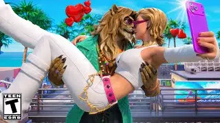 Cat & Kingston FALL IN LOVE.. Fortnite Pacific Break
