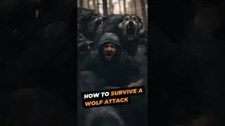 How to Survive a Wolf Attack. #wolf #attack #survival #wolves #survivalskills #howtosurvive #bite