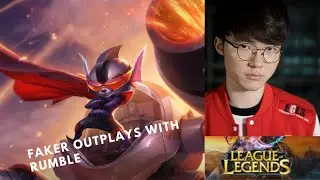 SKT Faker Outplays with Rumble Mid, SoloQ Patch 10.10