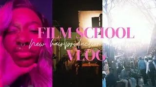 Life of an AFDA student|new hair|production day|film festival