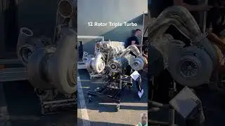💥12 Rotor Engine Triple Turbo By Rob Dahm 💥