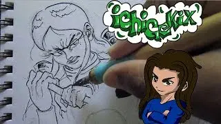 Ink 49 Drawing w/commentary