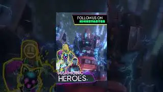 HARMONIC HEROES, COMBINE!!! #Gattai #Mecha