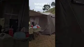 Naturehike Village 13 Ridge Automatic Tent Cabin Style 5-8 person with LED 210D Oxford Cloth Camp