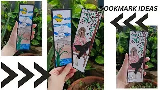 Easy DIY for making creative bookmarks ideas | Asthentic bookmarks ideas #bookmark #art