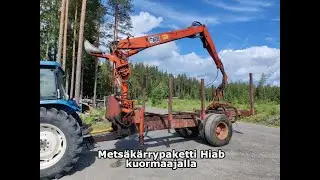 Metsäkärrypaketti Hiab-kuormaajalla