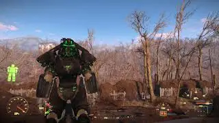 Fallout 4 Mod Review T51 - Razer- Gunmetal (Green) Standalone Power Armor Paint