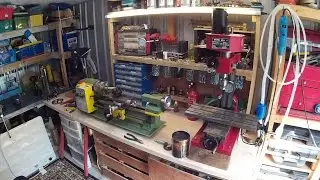 12v Solar powered workshop lighting installation tutorial
