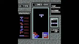 Satisfying Tetris Perfect Clear & Loop