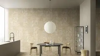 The Ultimate Wall Statement: Hyatt Gold Textured Marble Tiles Tour (12x24 Natural Finish)