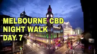 Walk Tour in city during 4th Lockdown | Melbourne | Australia 2021