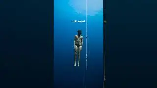 Pi&ugrave; vado gi&ugrave; pi&ugrave; affondo 😮 #galleggiare #nuoto #apnea #mare