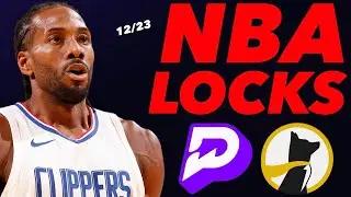PRIZEPICKS NBA TUESDAY 12/23/25 - FREE PICKS!!!  (20-1 RUN!!!) - BEST PLAYER PROPS - NBA TODAY