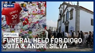 Football World Farewells Diogo Jota & Andre Silva After Fatal Crash | 10 News