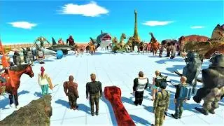 Animal Revolt Battle Simulator | ARBS | Amaan T Gaming | Kaiju Capi | ARBS TV | KUP | Animal Size