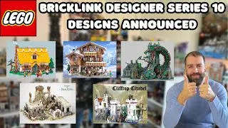 LEGO Bricklink Designer Program Series 10 Designs Revealed