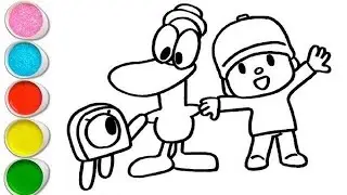 POCOYO Drawing, Painting & Coloring For Kids and Toddlers_ Child Art