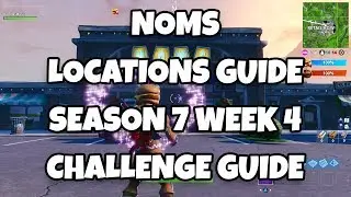 Fortnite NOMS Letters Location Guide | Fortnite Season 7 Week 4 Challenges