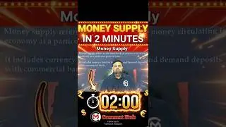 Master Money Supply in Exactly 2 Minutes! 💸 #shorts #viral #economics #moneysupply #yt