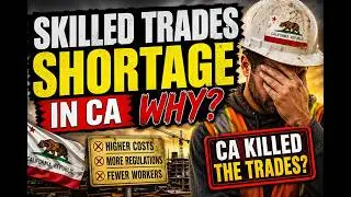 SKILLED TRADES Labor Shortage in CA WHY?