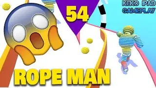 Rope Man - Level 54 - KEKO IPAD GAMEPLAY Android ios