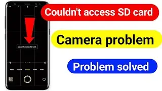 Couldn't not access SD card problem | Fix Couldn't Access SD Card Android Mobile Problem