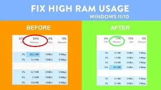 Reduce Ram Usage