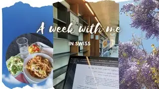 VLOG | A week with me in Lausanne, Switzerland | Work hard, play harder