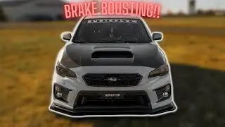 I TRIED BRAKE BOOSTING ON MY 400+HP SUBARU WRX FOR MY FIRST TIME EVER!!