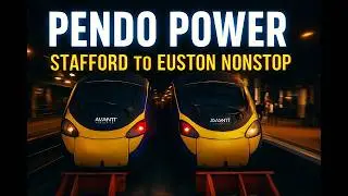 Pendo Power - Onboard the Class 390 nonstopper  Stafford to Euston #train #railway #speed