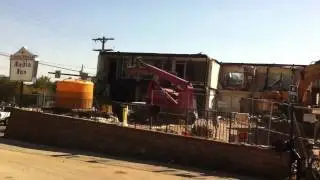 Media Inn being demolished