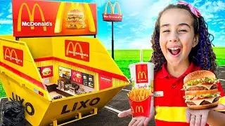 CONSTRUÍ UM MC DONALDS SECRETO QUE VOCE NUNCA IRÁ DESCOBRIR